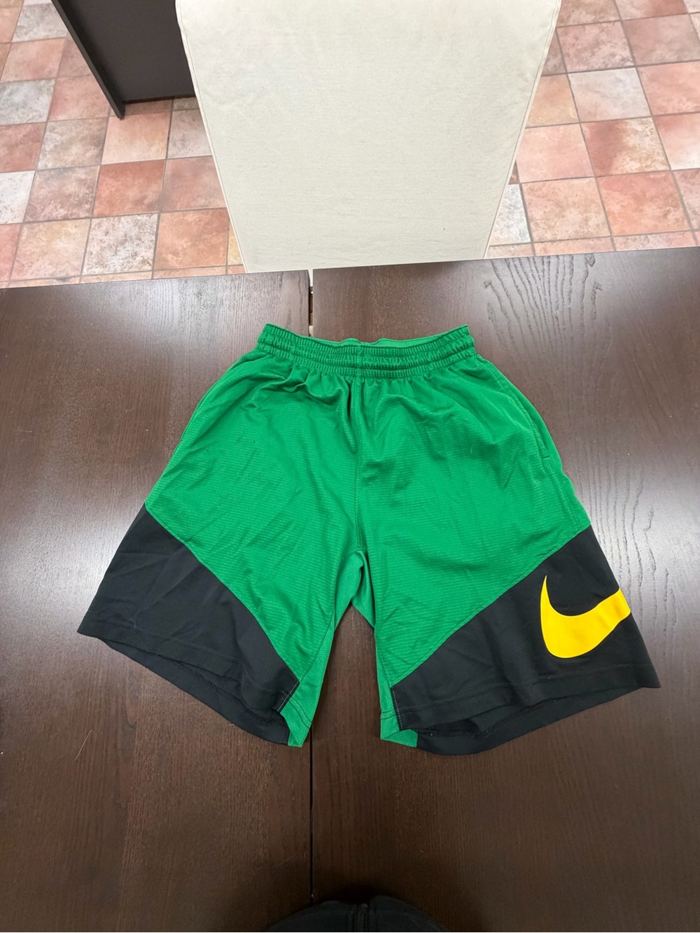 One pair of youth large basketball shorts